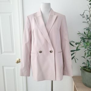 TED BAKER | Blush pink double button blazer